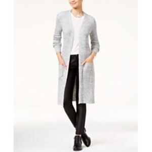 Almost Famous Juniors Belted Duster Cardigan Med